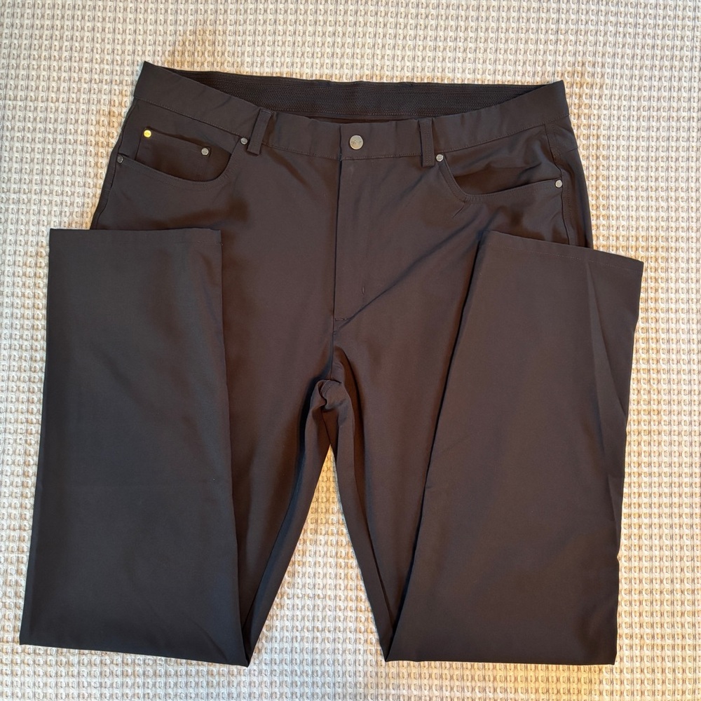 Men’s black work pants 38x32
